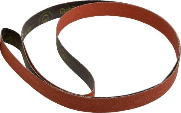 3M - 1" Wide x 72" OAL, 60 Grit, Ceramic Abrasive Belt - Ceramic, Medium, Coated, YF Weighted Cloth Backing, Wet/Dry, Series 777F - Americas Industrial Supply
