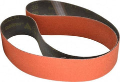 3M - 2-1/2" Wide x 60" OAL, 36 Grit, Ceramic Abrasive Belt - Ceramic, Very Coarse, Coated, YF Weighted Cloth Backing, Wet/Dry, Series 777F - Americas Industrial Supply