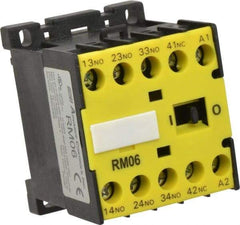 ACI - 4 Pole, 3NO/NC, 120 VAC Control Relay - 16 Amps, 600 VAC - Americas Industrial Supply