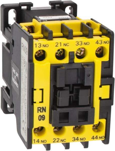 ACI - 4 Pole, 3NO/NC, 575 VAC Control Relay - 24 Amps, 600 VAC - Americas Industrial Supply