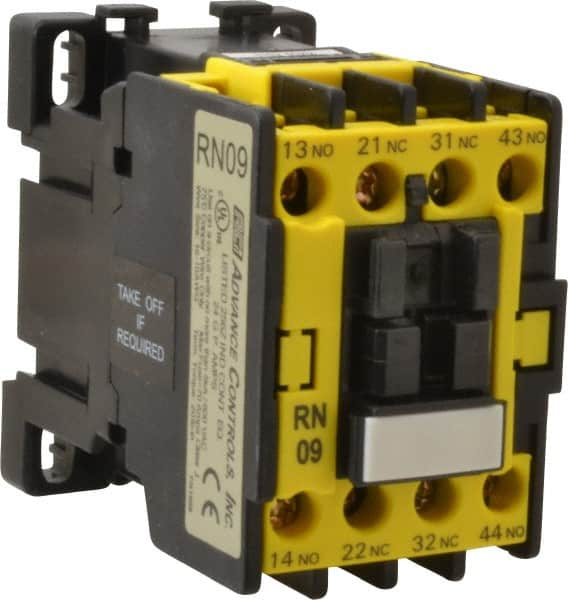 ACI - 4 Pole, 2NC/2NO, 120 VAC Control Relay - 24 Amps, 600 VAC - Americas Industrial Supply