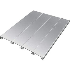 Hallowell - 84" Wide, Open Shelving Accessory/Component - Steel, 48" Deep, Use with Rivetwell Boltless Shelving - Americas Industrial Supply