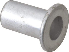 RivetKing - 5/16-18, 0.03 to 0.125" Grip, Aluminum Standard Rivet Nut - Uncoated, Drill Size Letter Z, Round Head - Americas Industrial Supply