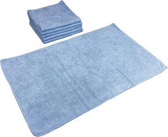 PRO-SOURCE - Reusable Microfiber Wipes - Packet, 16" x 27" Sheet Size, Blue - Americas Industrial Supply