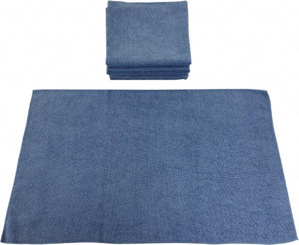 PRO-SOURCE - Reusable Microfiber Wipes - Packet, 16" x 24" Sheet Size, Blue - Americas Industrial Supply