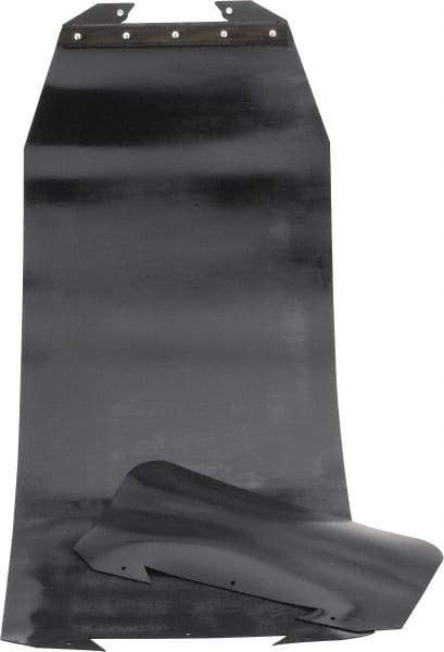 JT&M - Heavy Gage Neoprene Rubber Universal Mill Guard - Use With Bridgeport J and 2J Mills - Americas Industrial Supply