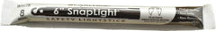 Cyalume - 10 Piece White Chemical Lightstick - 6 Inch Long, 8 Hours Illumination Time, Nonflammable, Nontoxic and Waterproof, Snap and Shake Activation Method - Americas Industrial Supply