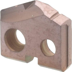 Allied Machine and Engineering - 13/32" Diam x 3/32" Thick, Seat Code Y, 132° Included Angle Spade Drill Insert - AM200 Coated, Cobalt, Grade Super Cobalt, Series GEN2 T-A - Americas Industrial Supply