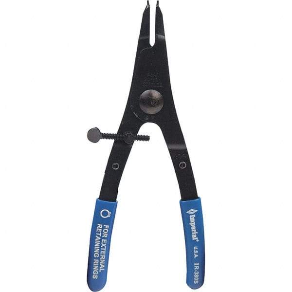 Imperial - Retaining Ring Pliers Type: External Ring Size: 1 - Americas Industrial Supply
