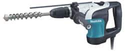 Makita - 120 Volt 1-9/16" SDS Max Chuck Electric Rotary Hammer - 0 to 2,500 BPM, 0 to 680 RPM - Americas Industrial Supply