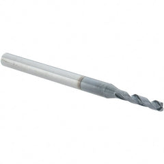 Guhring - 2.5mm, 140° Point, Solid Carbide Micro Drill Bit - Americas Industrial Supply