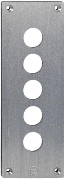 Schneider Electric - Pushbutton Control Station Front Plate - For Use with Harmony XAP - Americas Industrial Supply