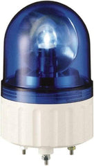 Schneider Electric - 12 VAC/VDC, 250 mAmp, Rotating Beacon LED Light - Surface Mounted, 5.81 Inch High, 84mm Diameter, 138 Flashes per min - Americas Industrial Supply