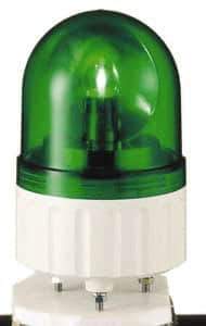 Schneider Electric - 12 VAC/VDC, 250 mAmp, Rotating Beacon LED Light - Surface Mounted, 5.81 Inch High, 84mm Diameter, 138 Flashes per min - Americas Industrial Supply