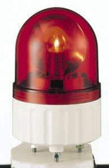 Schneider Electric - 24 VAC/VDC, 125 mAmp, Rotating Beacon LED Light - Surface Mounted, 5.81 Inch High, 84mm Diameter, 138 Flashes per min - Americas Industrial Supply