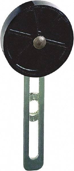Telemecanique Sensors - 3-1/2 Inch Long, Limit Switch Roller Lever - Thermoplastic Roller, For Use with ZCE01, ZCE05 - Americas Industrial Supply