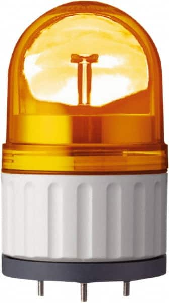 Schneider Electric - 24 VAC/VDC, 125 mAmp, Rotating Beacon LED Light - Surface Mounted, 5.81 Inch High, 84mm Diameter, 138 Flashes per min - Americas Industrial Supply