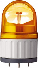 Schneider Electric - 24 VAC/VDC, 125 mAmp, Rotating Beacon LED Light - Surface Mounted, 5.81 Inch High, 84mm Diameter, 138 Flashes per min - Americas Industrial Supply