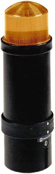Schneider Electric - 120 VAC, 4X NEMA Rated, Strobe Tube, Orange, Strobe Light - 60 Flashes per min, 70mm Pipe/Pendant, 70mm Diameter, 232mm High, IP65, IP66 Ingress Rating - Americas Industrial Supply
