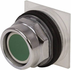 Schneider Electric - 30mm Mount Hole, Extended Straight, Pushbutton Switch Only - Green Pushbutton, Momentary (MO) - Americas Industrial Supply