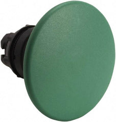 Schneider Electric - 22mm Mount Hole, Extended Mushroom Head, Pushbutton Switch Only - Round, Green Pushbutton, Nonilluminated, Momentary (MO) - Americas Industrial Supply