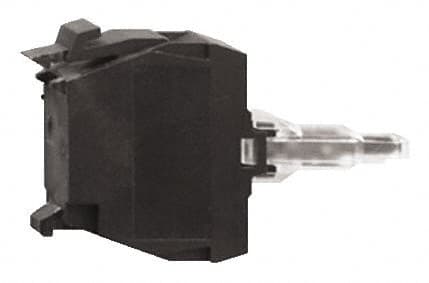 Schneider Electric - 230-240 V White Lens LED Indicating Light - Screw Clamp Connector, Vibration Resistant - Americas Industrial Supply