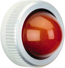 Schneider Electric - Round Pilot and Indicator Light Lens - Amber - Americas Industrial Supply