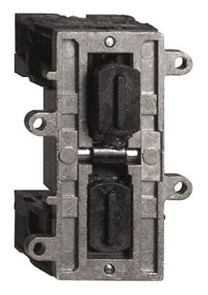 Schneider Electric - 2NO, 3 Amp, Electrical Switch Contact Block - 240 VAC, Screw Terminal, For Use with XACA - Americas Industrial Supply