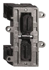 Schneider Electric - NO/NC, 3 Amp, Electrical Switch Contact Block - 240 VAC, Screw Terminal, For Use with XACA - Americas Industrial Supply