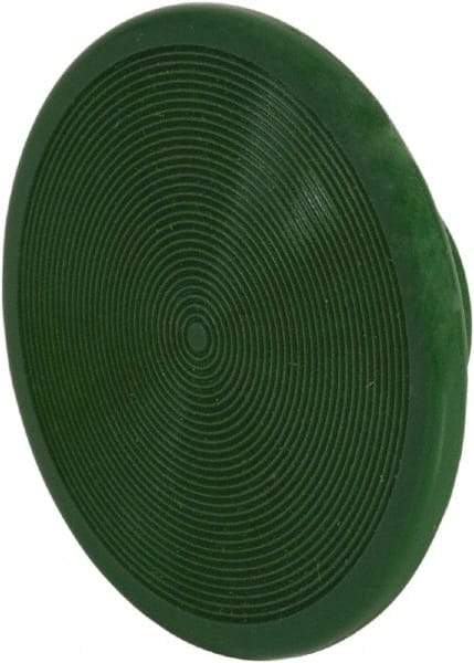 Schneider Electric - Extended Mushroom Head Pushbutton Switch 2-1/4" Screw-On Knob - Green, Round Button, Nonilluminated - Americas Industrial Supply