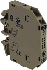 Schneider Electric - 13.6 Milliamp, NC Configuration, Interface Relay Module - DIN Rail Mount, 23 to 131°F, 5 VDC - Americas Industrial Supply