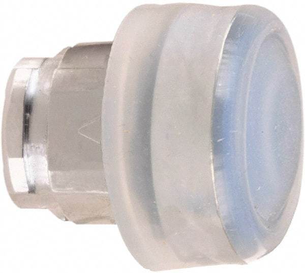 Schneider Electric - 22mm Mount Hole, Flush, Pushbutton Switch Only - Round, Blue Pushbutton, Nonilluminated, Momentary (MO) - Americas Industrial Supply