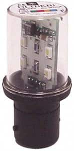 Schneider Electric - Red, Visible Signal Replacement LED Bulb - For Use with Beacon, Indicator Bank - Americas Industrial Supply