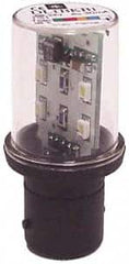 Schneider Electric - Red, Visible Signal Replacement LED Bulb - For Use with Beacon, Indicator Bank - Americas Industrial Supply