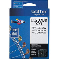 Brother - Black Ink Cartridge - Use with Brother MFC-J4320DW, J4420DW, J4620DW - Americas Industrial Supply