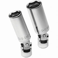 SK - 3/8" Drive Standard Socket Set - 5/8 to 13/16", Inch Measurement Standard - Americas Industrial Supply