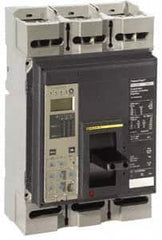 Square D - 600 Amp, 600 VAC, 3 Pole, Panel Mount Molded Case Circuit Breaker - Electronic Trip, Multiple Breaking Capacity Ratings, 3/0 AWG - Americas Industrial Supply