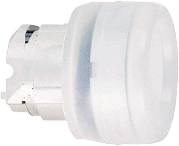 Schneider Electric - 22mm Mount Hole, Flush, Pushbutton Switch Only - Round, White Pushbutton, Nonilluminated, Momentary (MO) - Americas Industrial Supply
