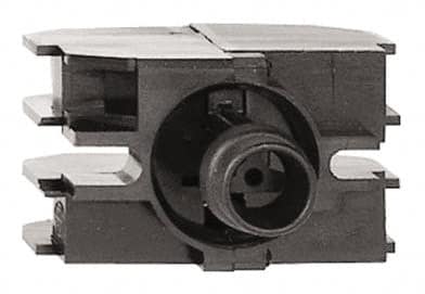 Schneider Electric - NC, 3 Amp, Electrical Switch Contact Block - 240 VAC, Screw Terminal, For Use with XACB, XACM - Americas Industrial Supply