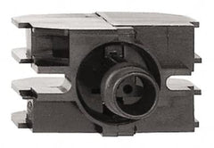 Schneider Electric - 3 Amp, Electrical Switch Contact Block - 240 VAC, Screw Terminal, For Use with XACB, XACM - Americas Industrial Supply