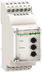 Schneider Electric - 2NO/2NC, 24-240 VAC/DC Control Relay - DIN Rail Mount - Americas Industrial Supply