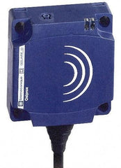 Telemecanique Sensors - NPN, 15 to 25mm Detection, Flat, Inductive Proximity Sensor - 3 Wires, IP68, 12 to 24 VDC, 40mm Wide - Americas Industrial Supply