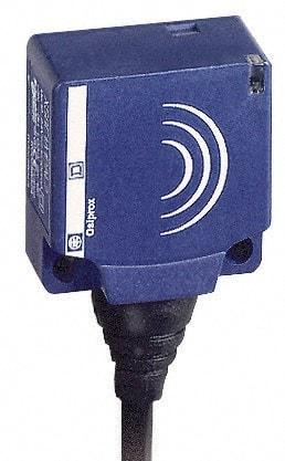 Telemecanique Sensors - PNP, Flat, Inductive Proximity Sensor - 3 Wires, IP68, 12 to 24 VDC, 26mm Wide - Americas Industrial Supply