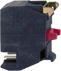 Schneider Electric - NC, Multiple Amp Levels, Electrical Switch Contact Block - Plug-in Terminal - Americas Industrial Supply