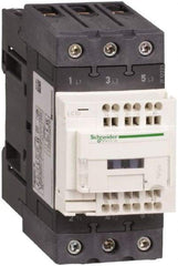 Schneider Electric - 3 Pole, 110 Coil VAC at 50/60 Hz, 65 Amp at 440 VAC, Nonreversible IEC Contactor - CCC, CSA, CSA C22.2 No. 14, EN/IEC 60947-4-1, EN/IEC 60947-5-1, GOST, RoHS Compliant, UL 508, UL Listed - Americas Industrial Supply