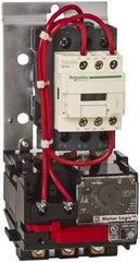 Schneider Electric - 120 Coil VAC, 9 Amp, Nonreversible Open Enclosure NEMA Motor Starter - 3 Phase hp: 1-1/2 at 200 VAC, 1-1/2 at 230 VAC, 2 at 460 VAC, 2 at 575 VAC - Americas Industrial Supply