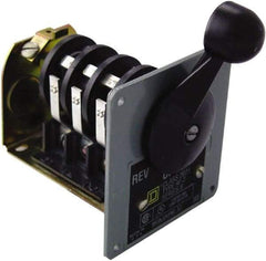 Square D - 250 VDC, 600 VAC Input Volt, Reversing, Drum Switch - CSA, RoHS Compliant, UL Listed - Americas Industrial Supply