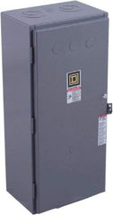 Square D - 1 NEMA Rated, 4 Pole, Electrically Held Lighting Contactor - 100 A (Tungsten), 277 VAC at 60 Hz - Americas Industrial Supply