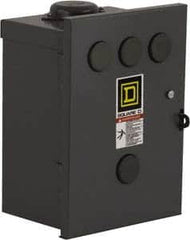 Square D - 3R NEMA Rated, 2 Pole, Electrically Held Lighting Contactor - 30 A (Tungsten), 110 VAC at 50 Hz, 120 VAC at 60 Hz - Americas Industrial Supply