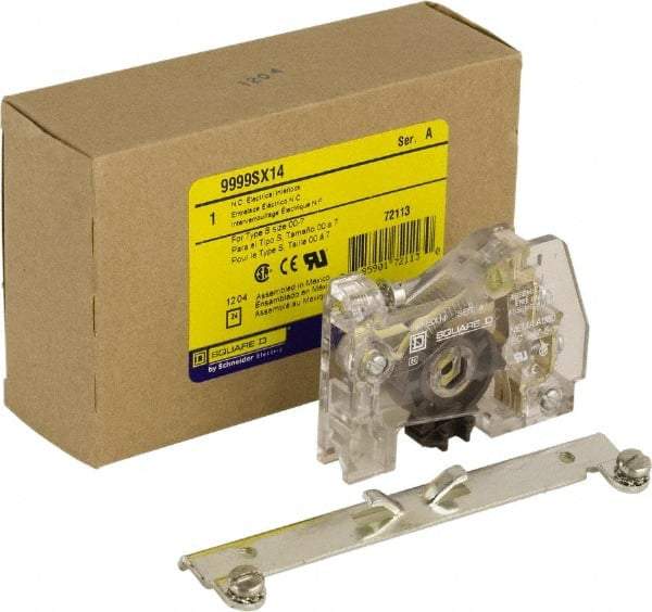 Square D - Contactor Auxiliary Contact Kit - For Use with SA-SJ Contactor, Includes Auxiliary Contact Kit - Americas Industrial Supply